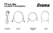iiyama ProLite XUB2792QSU-W1 27" White IPS LCD Desktop Monitor Desktop Monitor iiyama