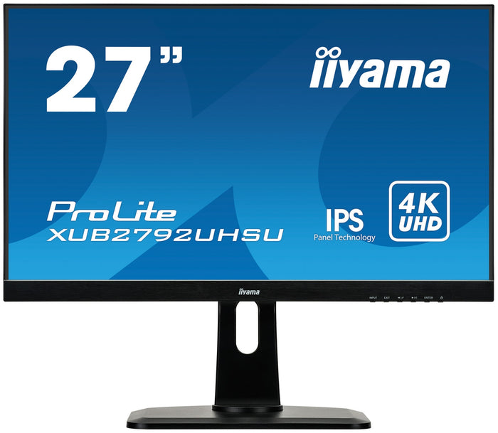iiyama ProLite XUB2792UHSU-B1 27" 4K LED Desktop Monitor Desktop Monitor iiyama