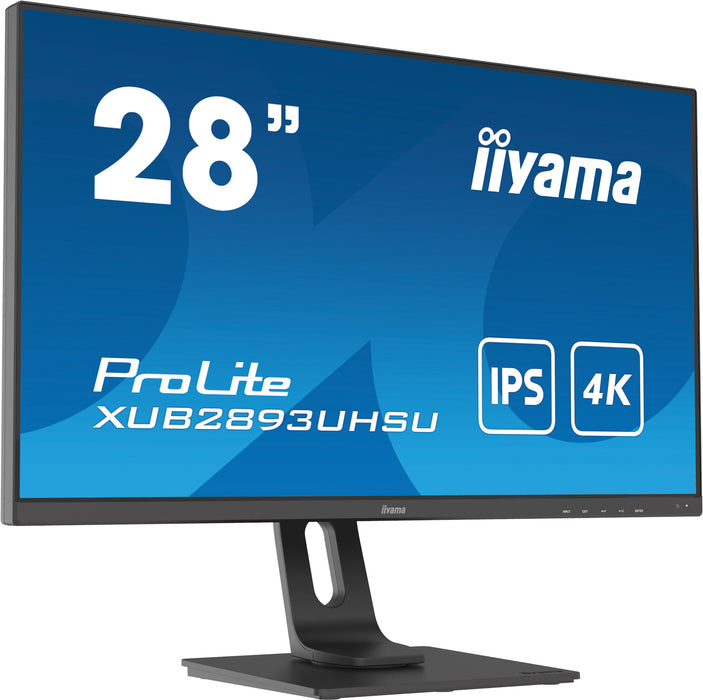 iiyama ProLite XUB2893UHSU-B1 28" IPS 4K Desktop Monitor