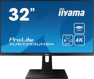 iiyama ProLite XUB3293UHSN-B1 32" 4K Ultra HD Desktop Monitor Desktop Monitor iiyama