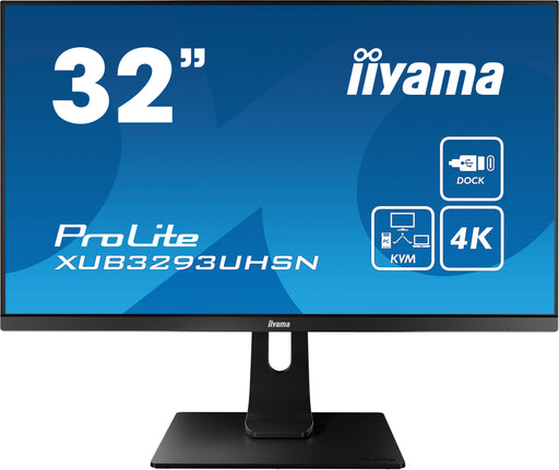 iiyama ProLite XUB3293UHSN-B1 32" 4K Ultra HD Desktop Monitor