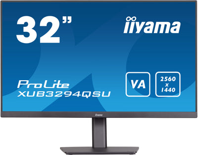 iiyama ProLite XUB3294QSU-B1 Height Adjustable Desktop Monitor Desktop Monitor iiyama