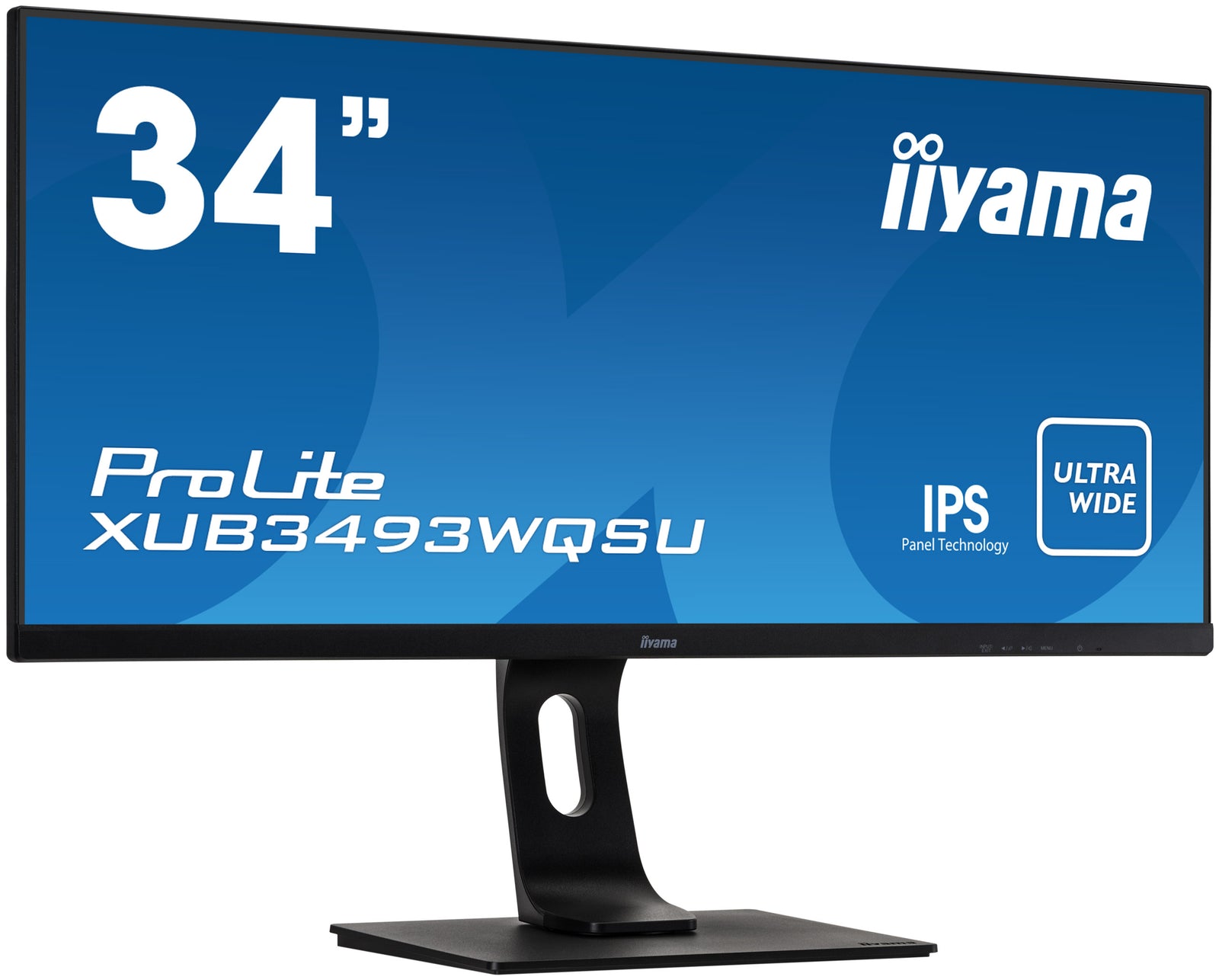 iiyama ProLite XUB3493WQSU-B5 34" IPS Ultra-Wide Desktop Monitor (Open Box) Desktop Monitor iiyama