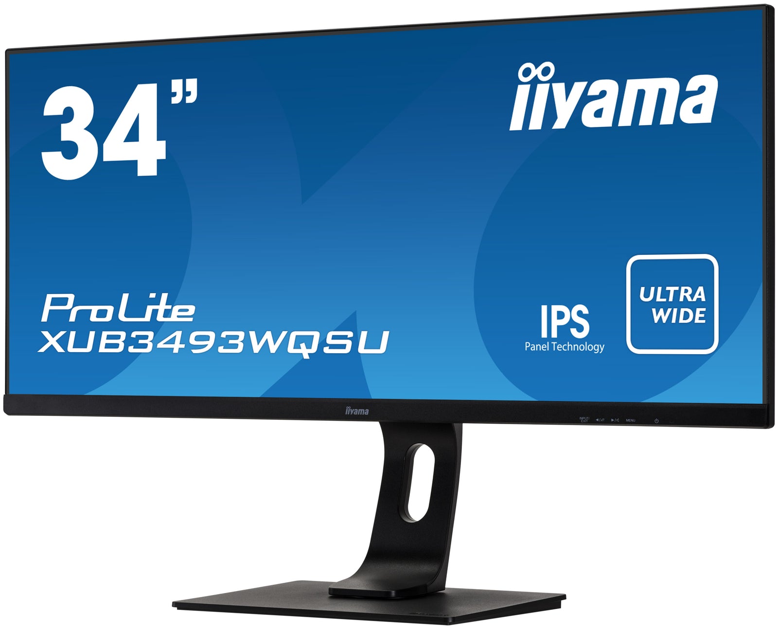iiyama ProLite XUB3493WQSU-B5 34" IPS Ultra-Wide Desktop Monitor (Open Box) Desktop Monitor iiyama