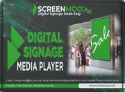 Digital Signage Player Digital Signage Player Screen Moove Services 3 Years CMS Subscription - Support & Update 1 Dynamic content design services