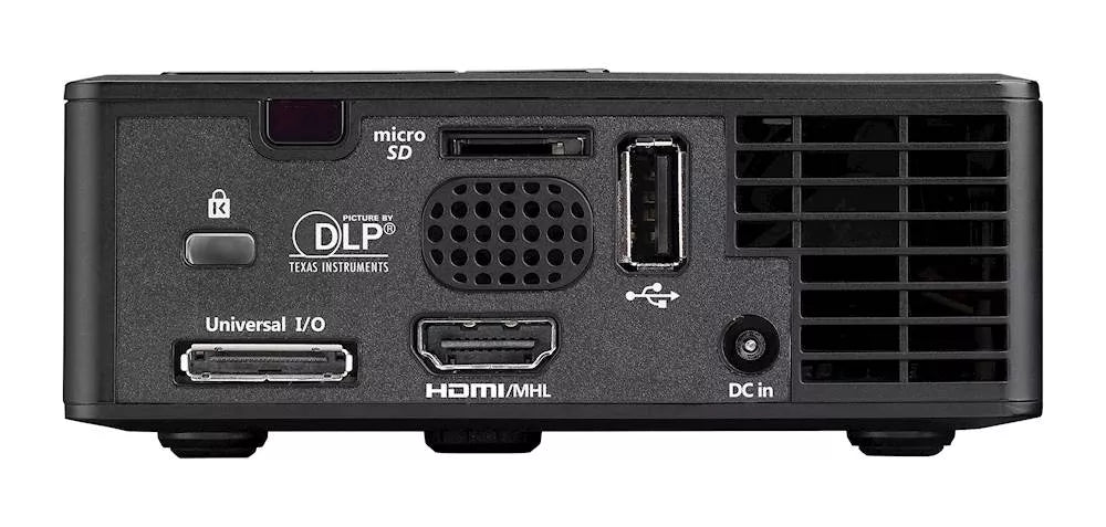 Optoma ML750e Portable LED Projector - 700 Lumens, 16:10 WXGA Projector Optoma