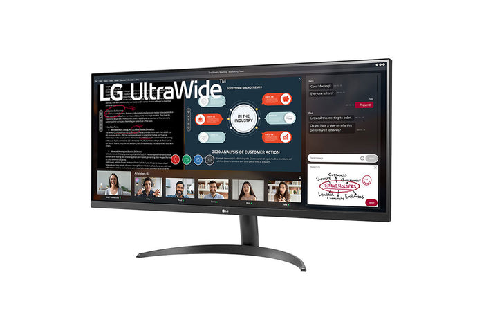 LG 34WP500 34" UltraWide Full HD HDR Black IPS Monitor Desktop Monitor LG