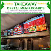 Digital Menu Boards - ScreenMoove Digital Menu