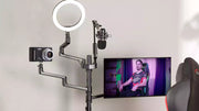 ScreenMoove Pro+ 400 Broadcaster Stand with Desk Mount Floor Stand ScreenMoove