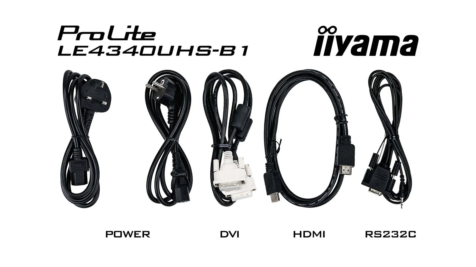 iiyama ProLite LE4340UHS-B1 43" Professional Digital Signage Display Digital Signage Display iiyama