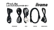 iiyama ProLite LE4340UHS-B1 43" Professional Digital Signage Display Digital Signage Display iiyama