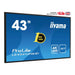 iiyama ProLite LE4341UHS-B1 4K 43" Professional Digital Signage Display - I don't want any bracket