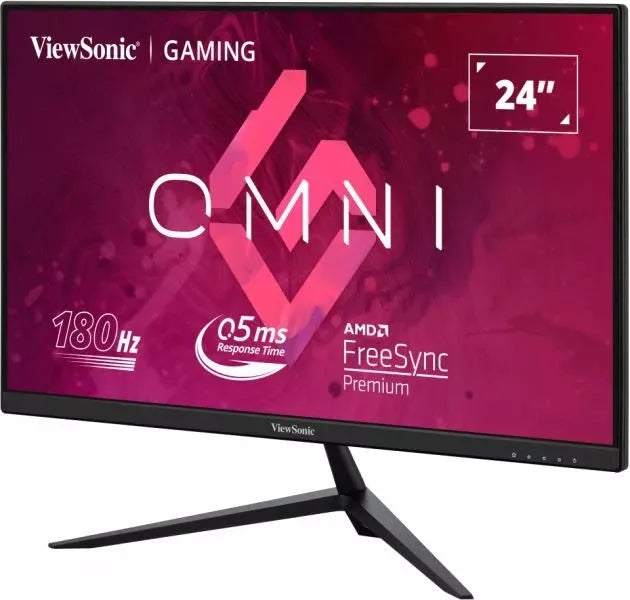 ViewSonic 24” 180Hz 0.5ms Fast IPS Gaming Monitor | VX2428 Gaming Monitor ViewSonic