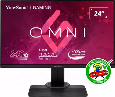 ViewSonic 24” 240Hz 0.5ms Blur Busters Approved 2.0 Certified Gaming Monitor | XG2431 Gaming Monitor ViewSonic