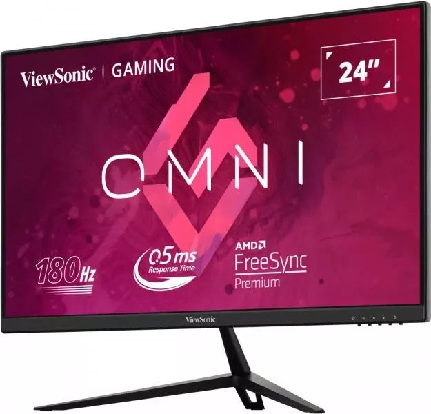 ViewSonic 24” 180Hz 0.5ms Fast IPS Gaming Monitor | VX2428 Gaming Monitor ViewSonic
