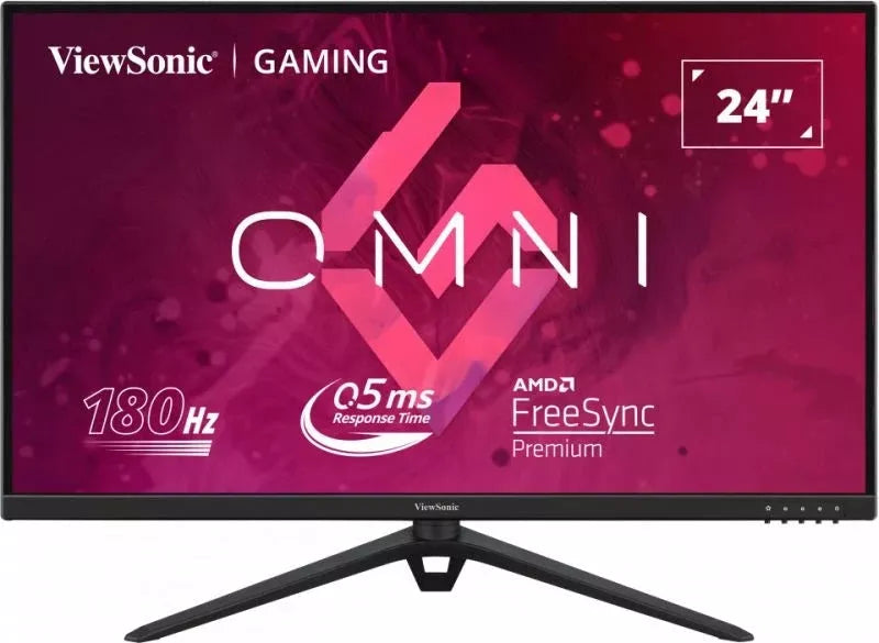 ViewSonic 24” Full HD 180Hz Fast IPS Gaming Monitor | VX2428J Gaming Monitor ViewSonic