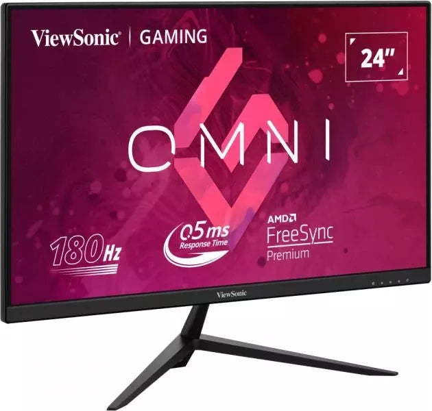 ViewSonic 24” 180Hz 0.5ms Fast IPS Gaming Monitor | VX2428 Gaming Monitor ViewSonic