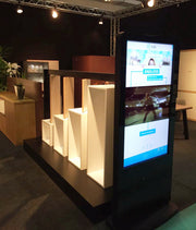 Interactive Freestanding Digital Multi-Touch Display Freestanding Digital Signage Display ScreenMoove