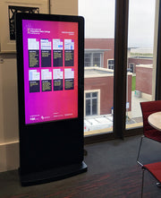 Interactive Freestanding Digital Multi-Touch Display Freestanding Digital Signage Display ScreenMoove
