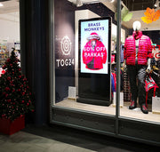50" / 55" Freestanding Digital Poster Displays | Android SoC Freestanding Digital Signage Display ScreenMoove