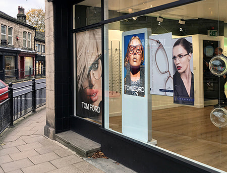 50" / 55" Freestanding Digital Poster Displays | Android SoC Freestanding Digital Signage Display ScreenMoove
