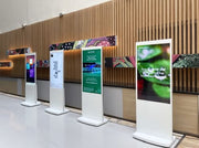 50" / 55" Freestanding Digital Poster Displays | Android SoC Freestanding Digital Signage Display ScreenMoove