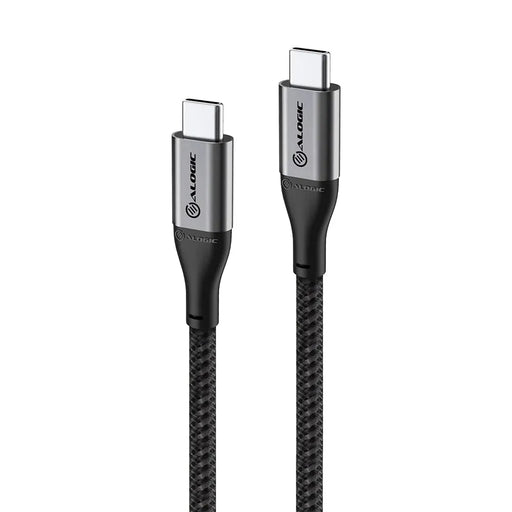 Alogic ULCC203-SGR Super Ultra USB 2.0 USB-C to USB-C Cable - 5A/480Mbps