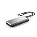 Alogic U2CSH-SGR USB-C Super Dock - 10-in-1 with Dual Display 4K 60Hz Support - SPACE GREY