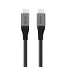 Alogic ULCC203-SGR Super Ultra USB 2.0 USB-C to USB-C Cable - 5A/480Mbps