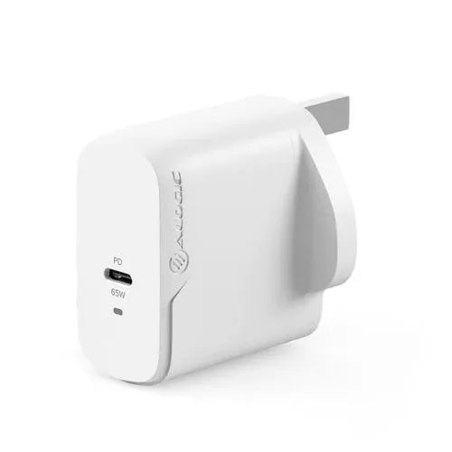 Alogic WCG1X65-UK 1X65 Rapid Power 65W GaN Charger - Includes 2m 100W USB-C Charging Cable