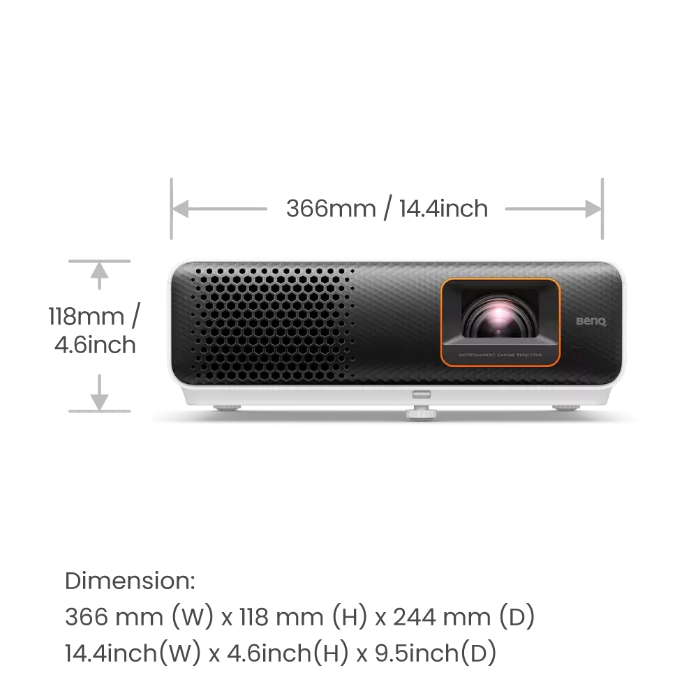 BenQ TH690ST Console Gaming Projector - 2300 Lumens, 16:9 Full HD 1080p Projector BenQ