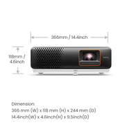 BenQ TH690ST Console Gaming Projector - 2300 Lumens, 16:9 Full HD 1080p Projector BenQ