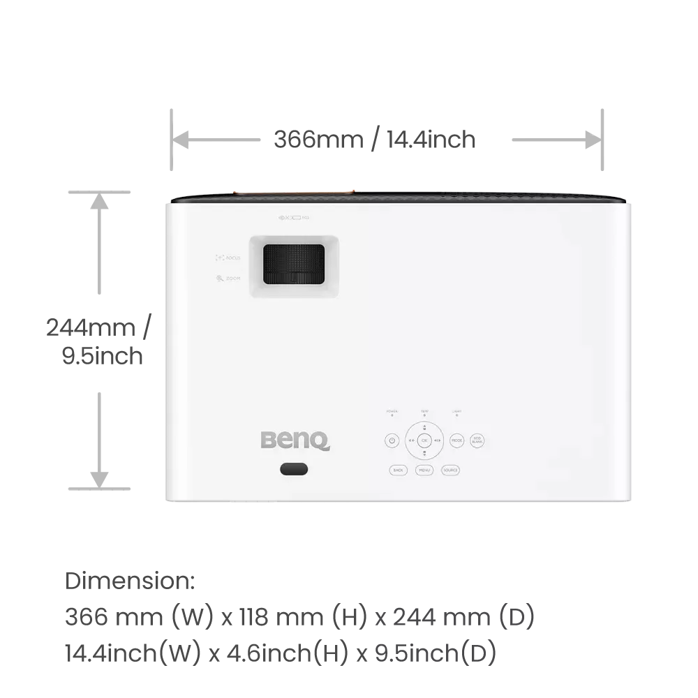 BenQ TH690ST Console Gaming Projector - 2300 Lumens, 16:9 Full HD 1080p Projector BenQ