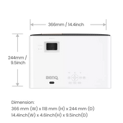 BenQ TH690ST Console Gaming Projector - 2300 Lumens, 16:9 Full HD 1080p Projector BenQ
