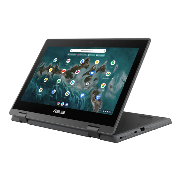 Asus ChromeBook CR1100FKA Flip Grey Intel Celeron N4500 4GB RAM 64GB eMMC 11.6" Touch Screen HD 1366 x 768 Chrome OS